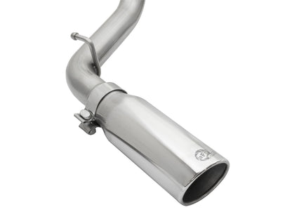 Mach Force-Xp 2-1/2 Inch 409 Stainless Steel Cat-Back Exhaust System w/ Tip Toyota Tacoma 05-12 L4-2.7L aFe Power-3