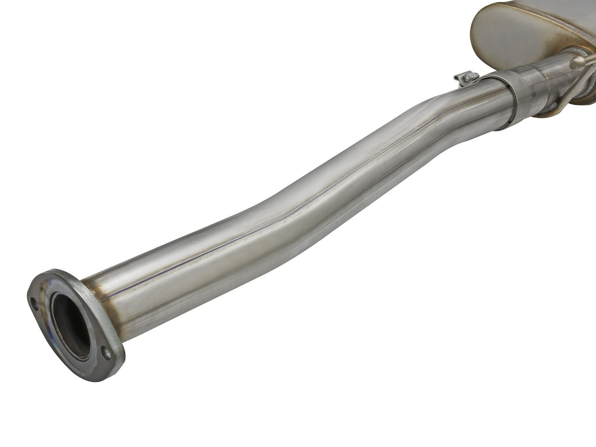 Mach Force-Xp 2-1/2 Inch 409 Stainless Steel Cat-Back Exhaust System w/ Tip Toyota Tacoma 05-12 L4-2.7L aFe Power-5