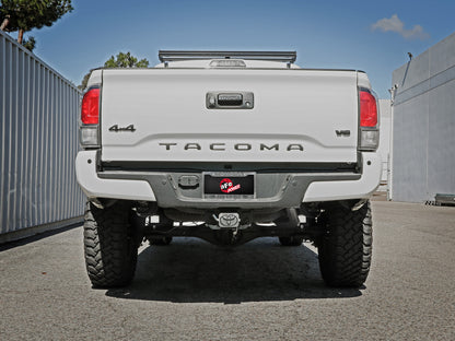 Mach Force-Xp 2-1/2 Inch 409 Stainless Steel Cat-Back Hi-Tuck Exhaust System Toyota Tacoma 16-23 L4-2.7L/V6-3.5L aFe Power-8