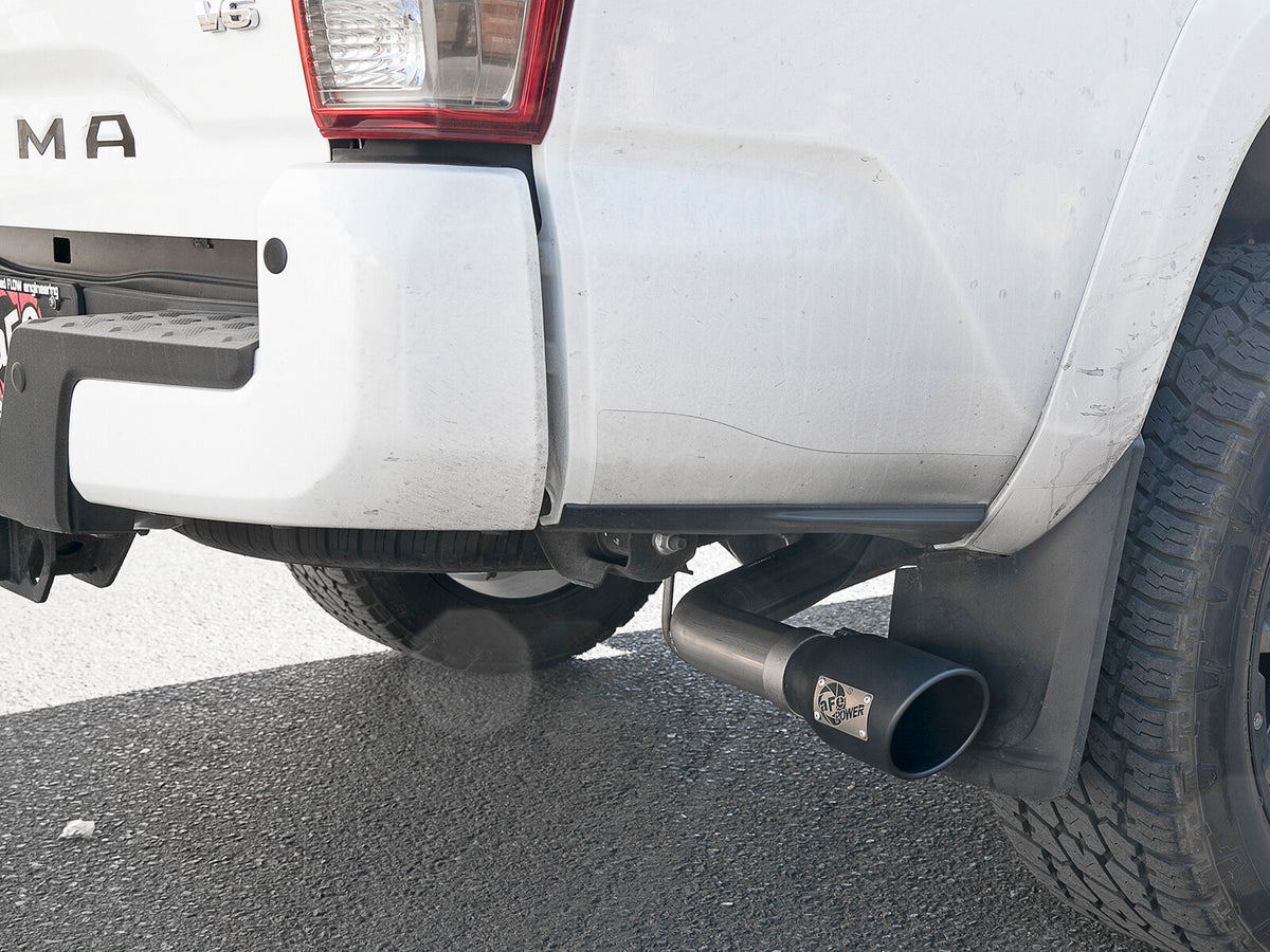 Mach Force-Xp 2-1/2 Inch 304 Stainless Steel Cat-Back Exhaust w/Tips Toyota Tacoma 16-23 L4-2.7L/V6-3.5L aFe Power-12