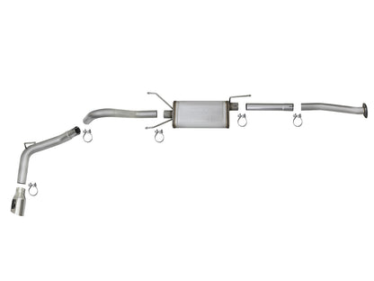 Mach Force-Xp 2-1/2 Inch 304 Stainless Steel Cat-Back Exhaust w/Tips Toyota Tacoma 16-23 L4-2.7L/V6-3.5L aFe Power-3