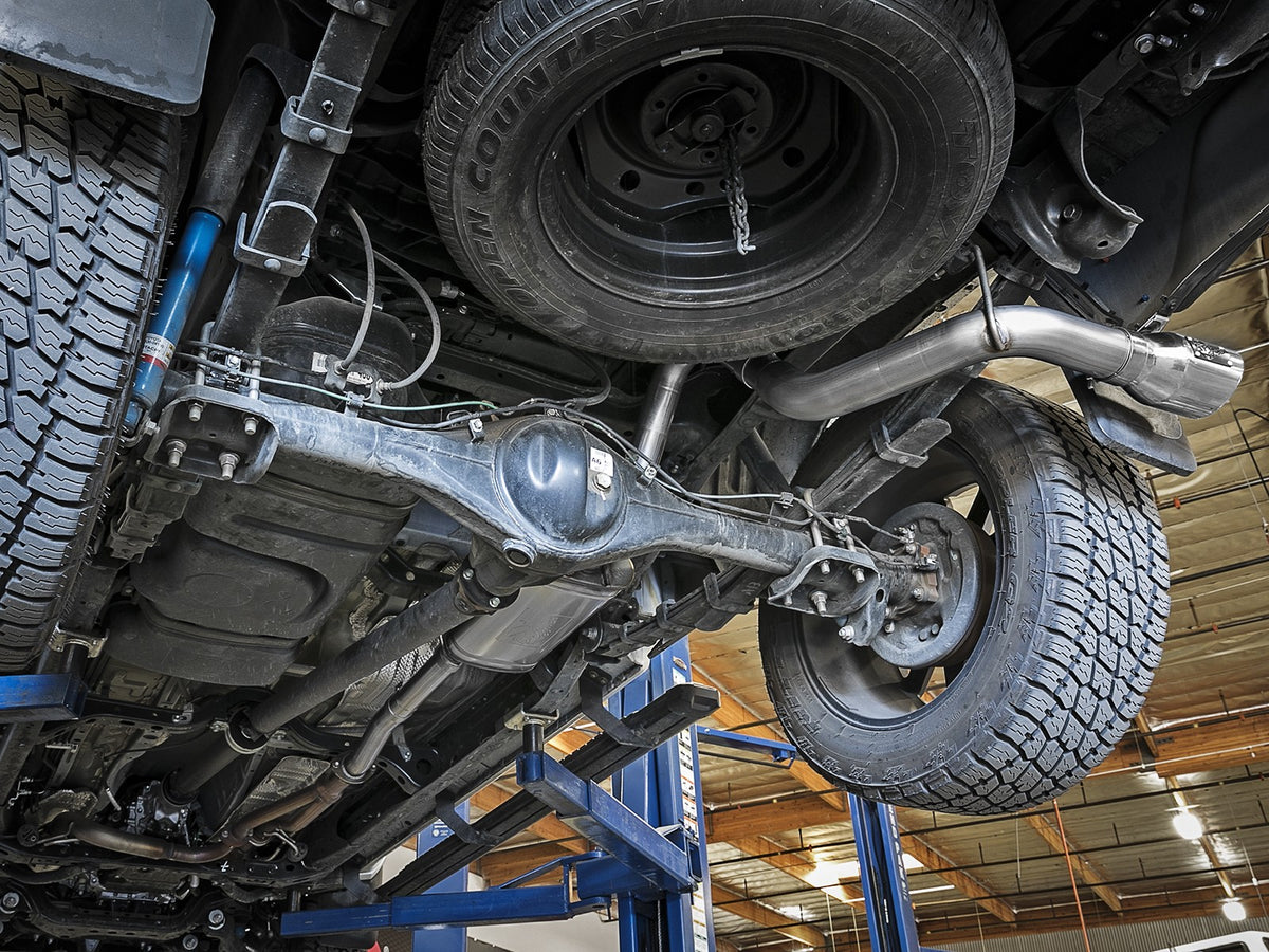 Mach Force-Xp 2-1/2 Inch 304 Stainless Steel Cat-Back Exhaust w/Tips Toyota Tacoma 16-23 L4-2.7L/V6-3.5L aFe Power-6