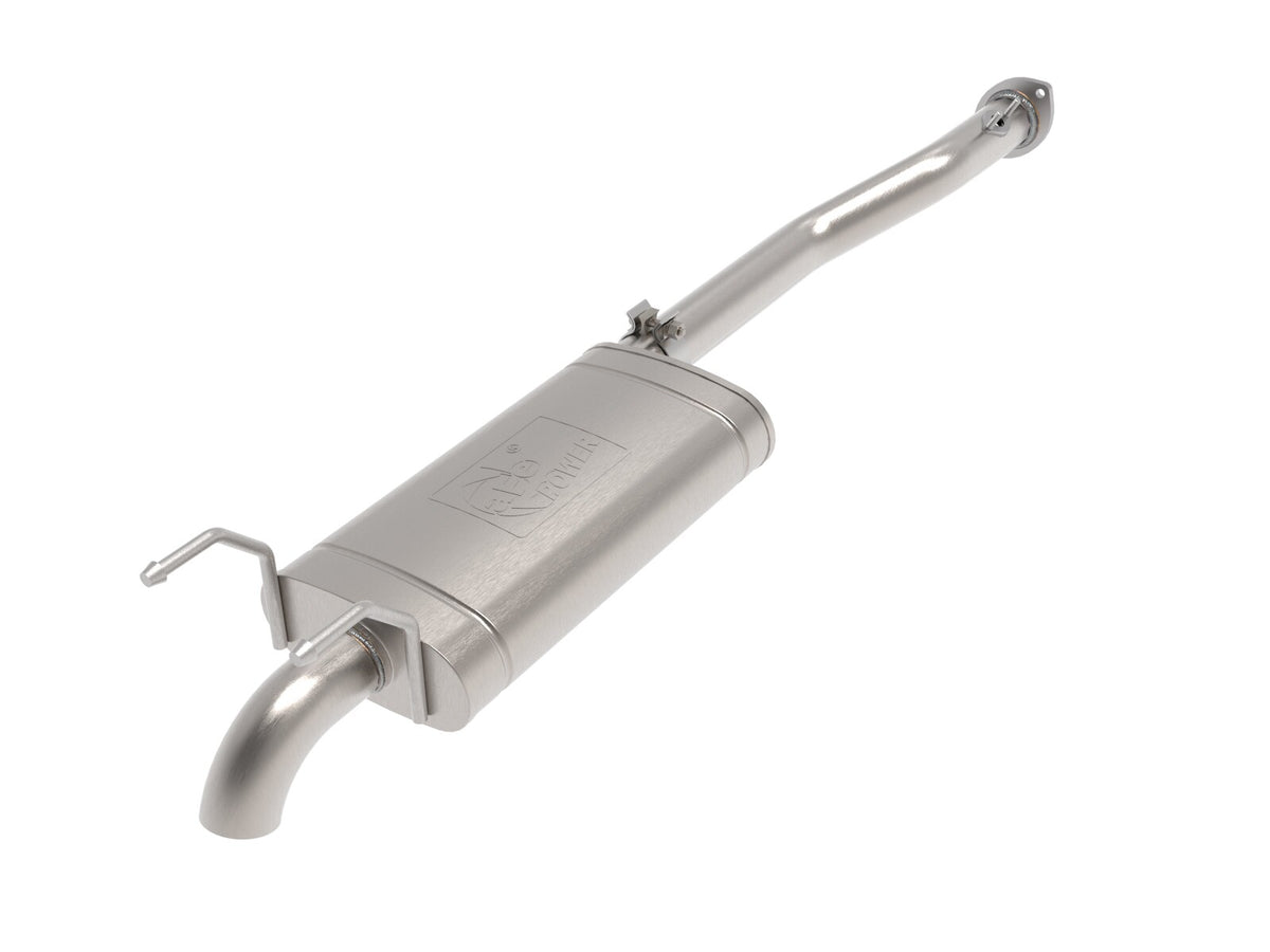 Rock Basher 2-1/2 Inch 409 Stainless Steel Cat-Back Hi-Tuck Exhaust System Toyota Tacoma 00-04 L4/V6 aFe Power