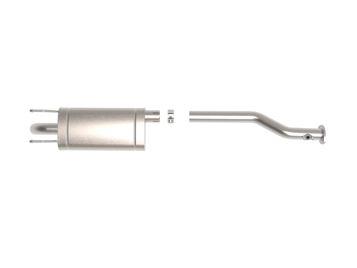 Rock Basher 2-1/2 Inch 409 Stainless Steel Cat-Back Hi-Tuck Exhaust System Toyota Tacoma 00-04 L4/V6 aFe Power-2
