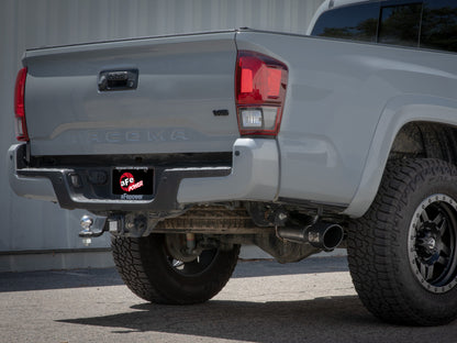 Apollo GT Series 2-1/2 Inch to 3 Inch 409 SS Cat-Back Exhaust System w/ Tip Toyota Tacoma 16-23 L4-2.7/V6-3.5L aFe Power-2