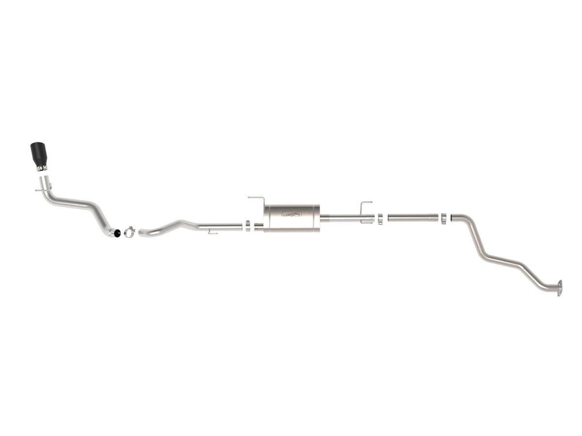 Apollo GT Series 2-1/2 Inch to 3 Inch 409 SS Cat-Back Exhaust System w/ Tip Toyota Tacoma 24-26 L4-2.4L (t) aFe Power-4