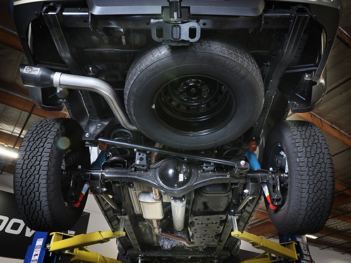 Apollo GT Series 2-1/2 Inch to 3 Inch 409 SS Cat-Back Exhaust System w/ Tip Toyota Tacoma 24-26 L4-2.4L (t) aFe Power-5