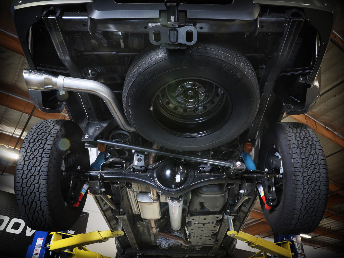 Apollo GT Series 2-1/2 Inch to 3 Inch 409 SS Cat-Back Exhaust System w/ Tip Toyota Tacoma 24-26 L4-2.4L (t) aFe Power-2