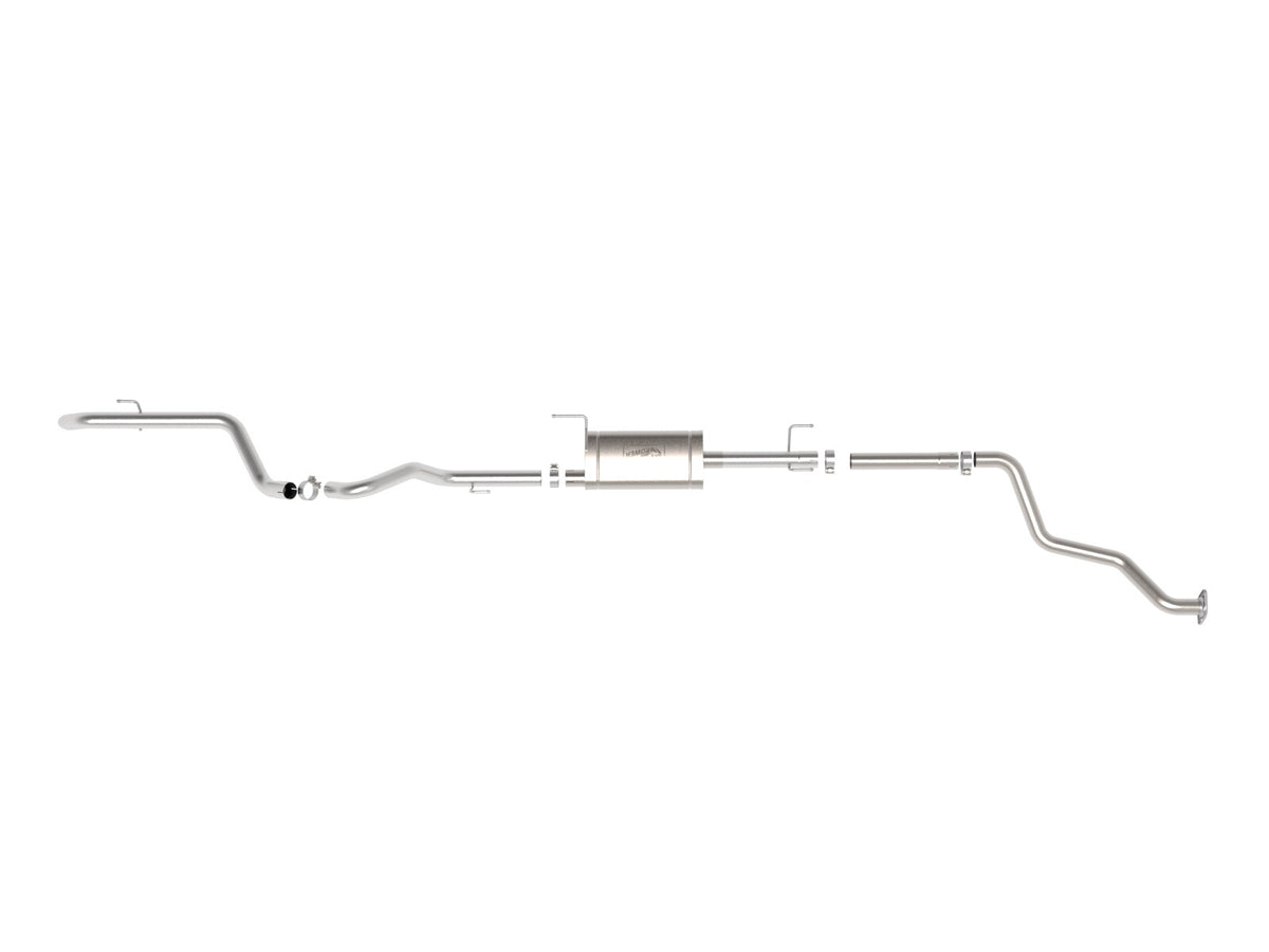Mach Force-Xp 2-1/2 Inch 409 Stainless Steel Cat-Back Hi-Tuck Exhaust System Toyota Tacoma 24-26 L4-2.4L (t) aFe Power-1