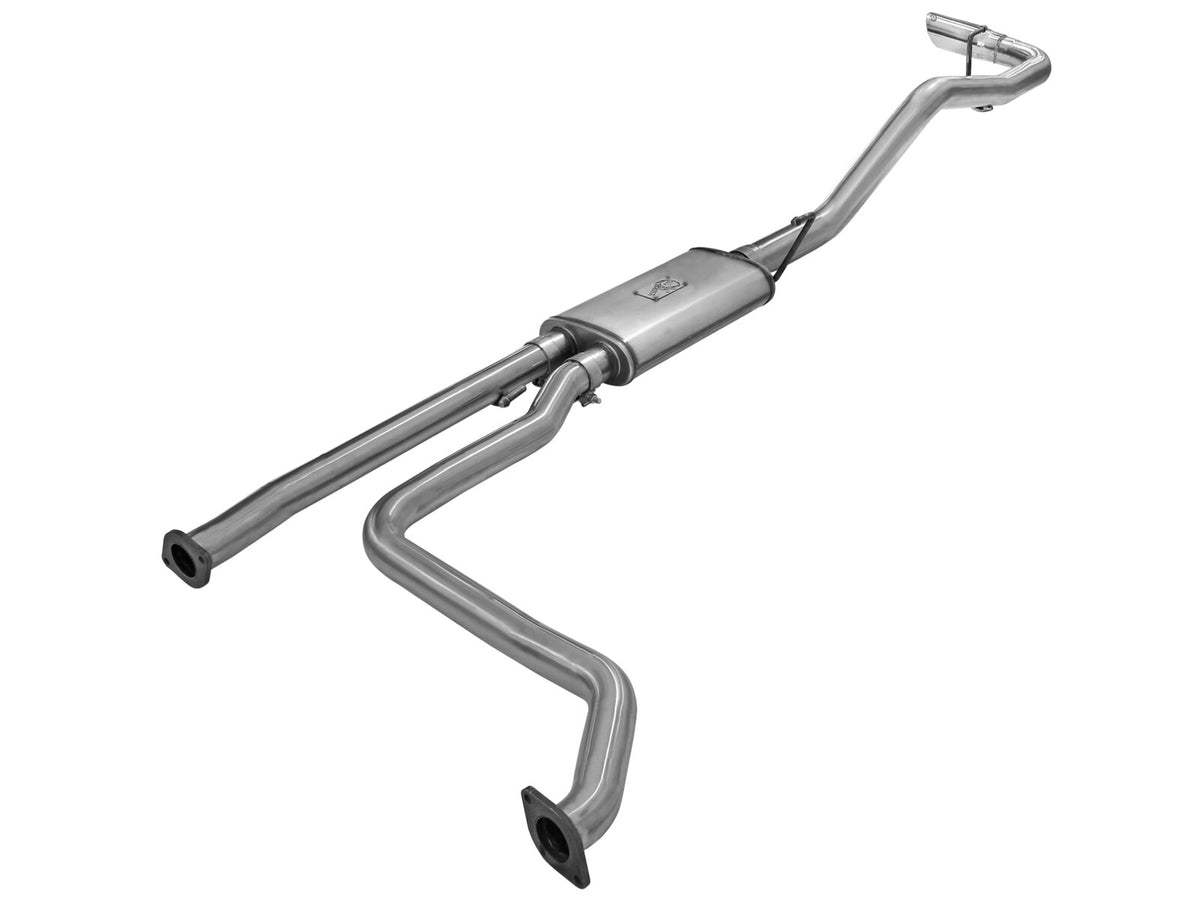 Mach Force-Xp 2-1/2 Inch to 3 Inch 409 Stainless Steel Cat-Back Exhaust System Nissan Frontier 05-19 V6-4.0L aFe Power-2