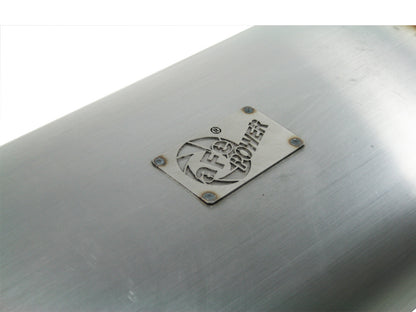 Mach Force-Xp 2-1/2 Inch to 3 Inch 409 Stainless Steel Cat-Back Exhaust w/ Tip Nissan Titan 04-15 V8-5.6L aFe Power-2