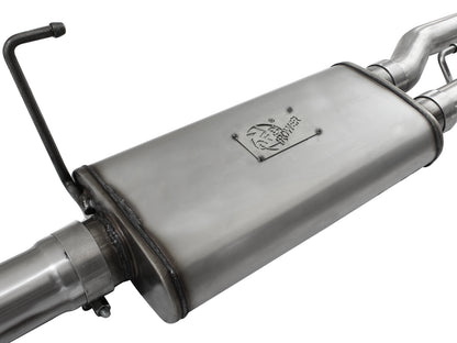 Mach Force-Xp 3 Inch 409 Stainless Steel Cat-Back Hi-Tuck Exhaust System Nissan Frontier 05-19 V6-4.0L aFe Power-4