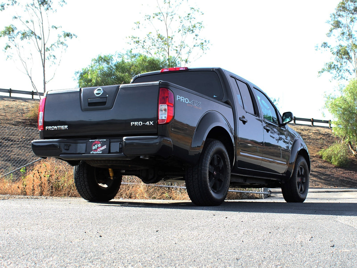 Mach Force-Xp 3 Inch 409 Stainless Steel Cat-Back Hi-Tuck Exhaust System Nissan Frontier 05-19 V6-4.0L aFe Power-5