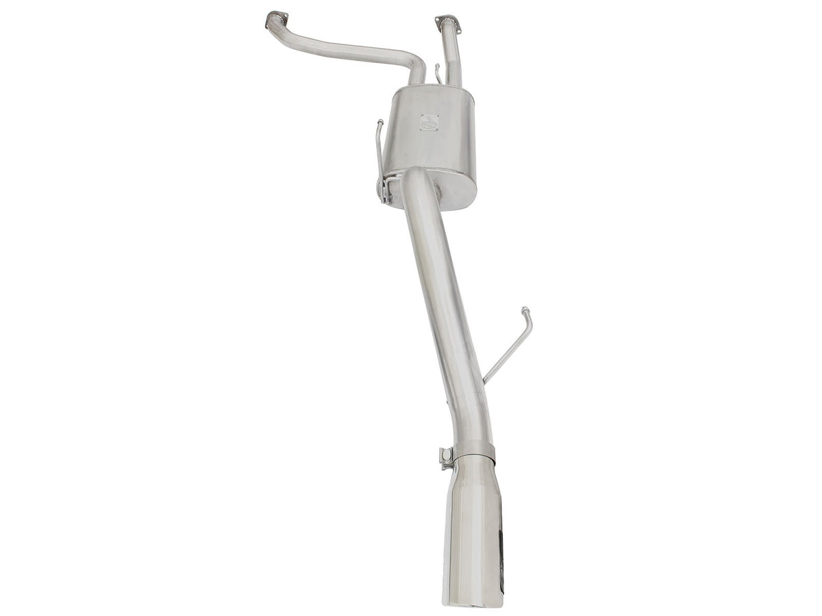 Mach Force-Xp 3 Inch 409 Stainless Steel Cat-Back Exhaust System w/Polished Tip Nissan Xterra 05-15 V6-4.0L aFe Power-1