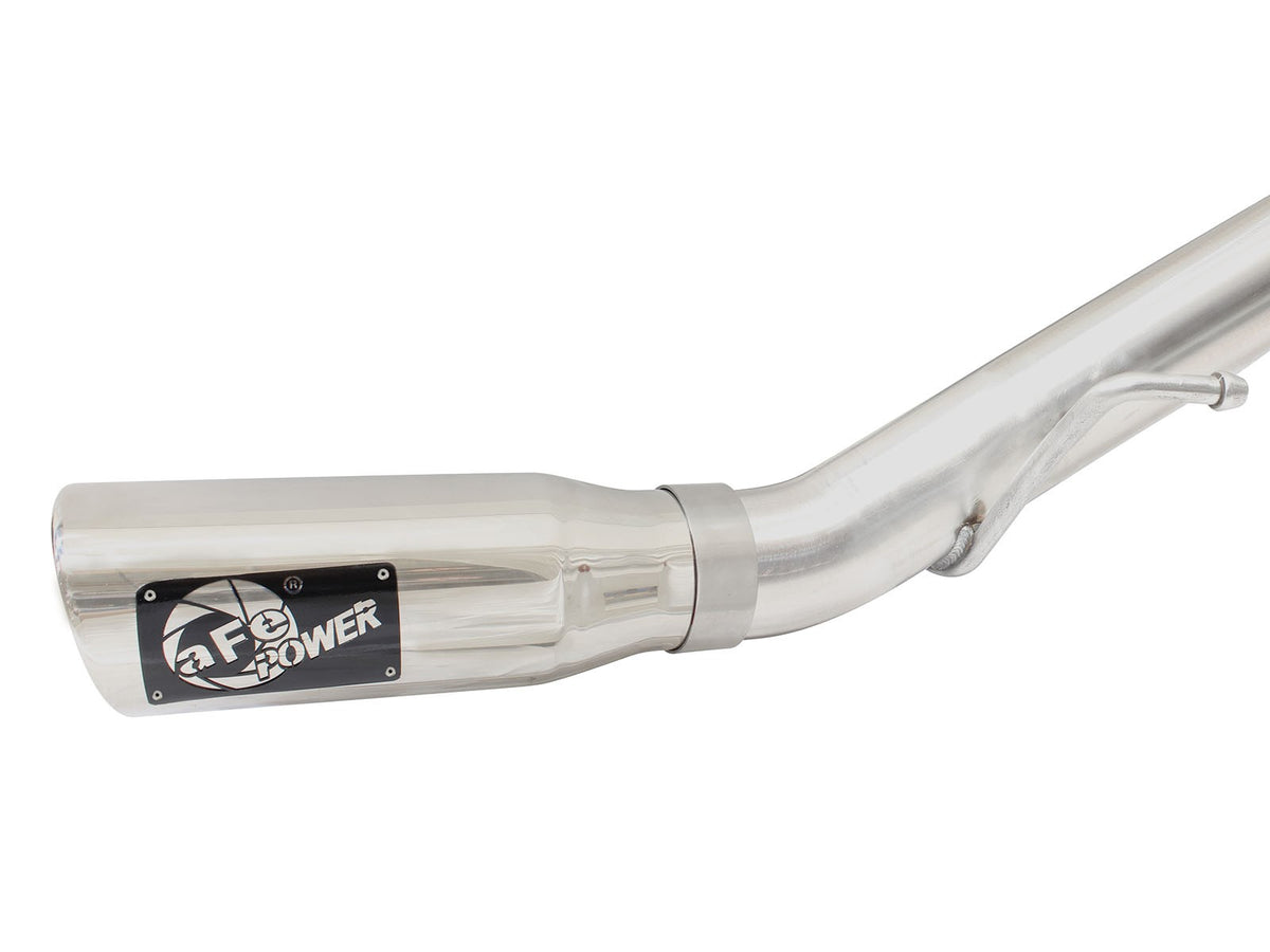 Mach Force-Xp 3 Inch 409 Stainless Steel Cat-Back Exhaust System w/Polished Tip Nissan Xterra 05-15 V6-4.0L aFe Power-5