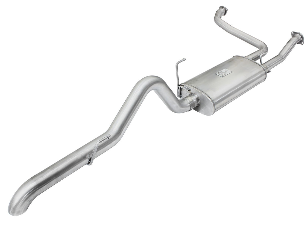 Mach Force-Xp 3 Inch 409 Stainless Steel Cat-Back Hi-Tuck Exhaust System Nissan Xterra 05-15 V6-4.0L aFe Power