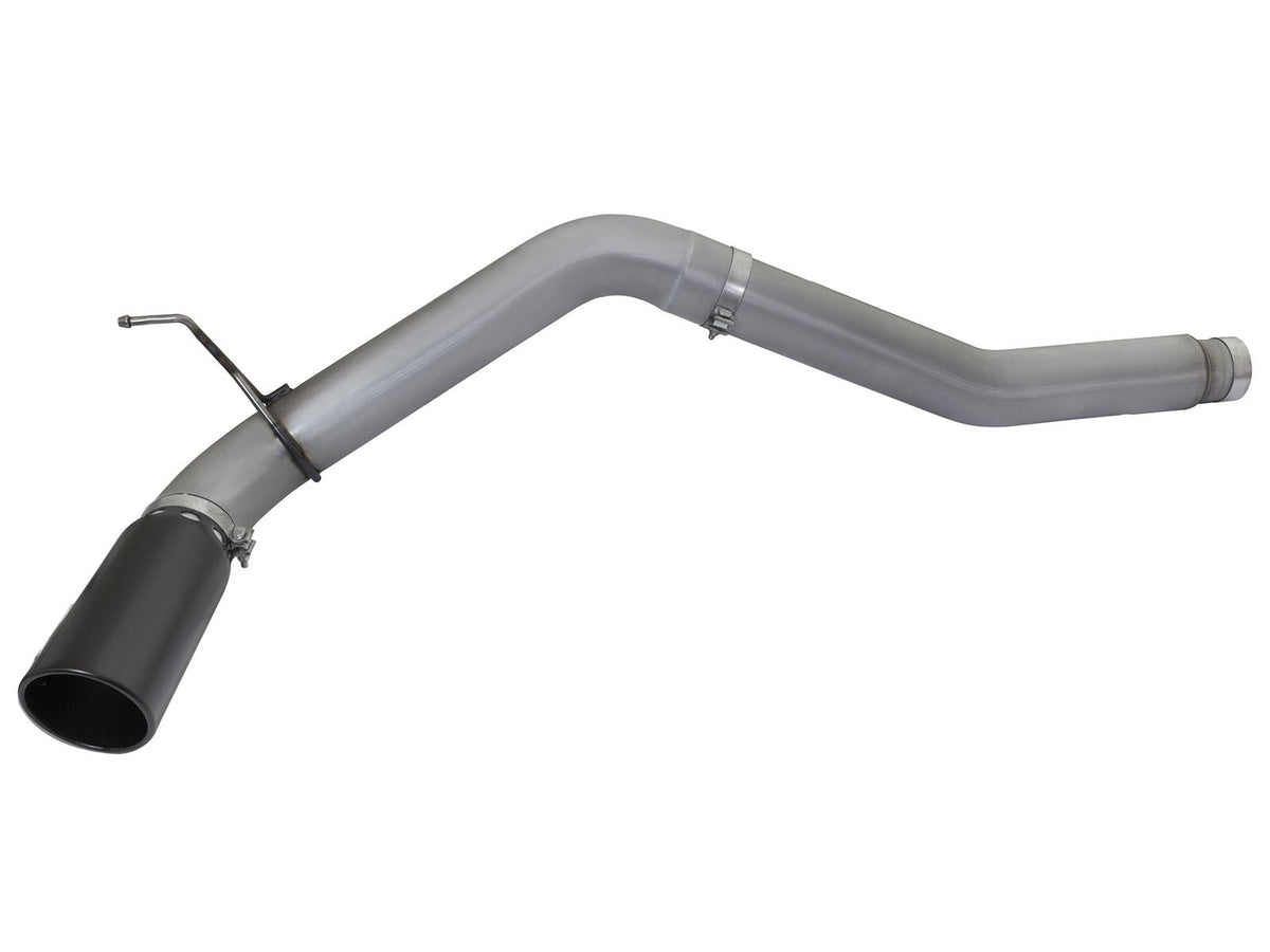 Large Bore-HD 5 Inch Dpf-Back Stainless Steel Exhaust System w/ Tip Nissan Titan Xd 16-19 V8-5.0L (td) aFe Power-8