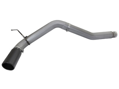 Large Bore-HD 5 Inch Dpf-Back Stainless Steel Exhaust System w/ Tip Nissan Titan Xd 16-19 V8-5.0L (td) aFe Power-8