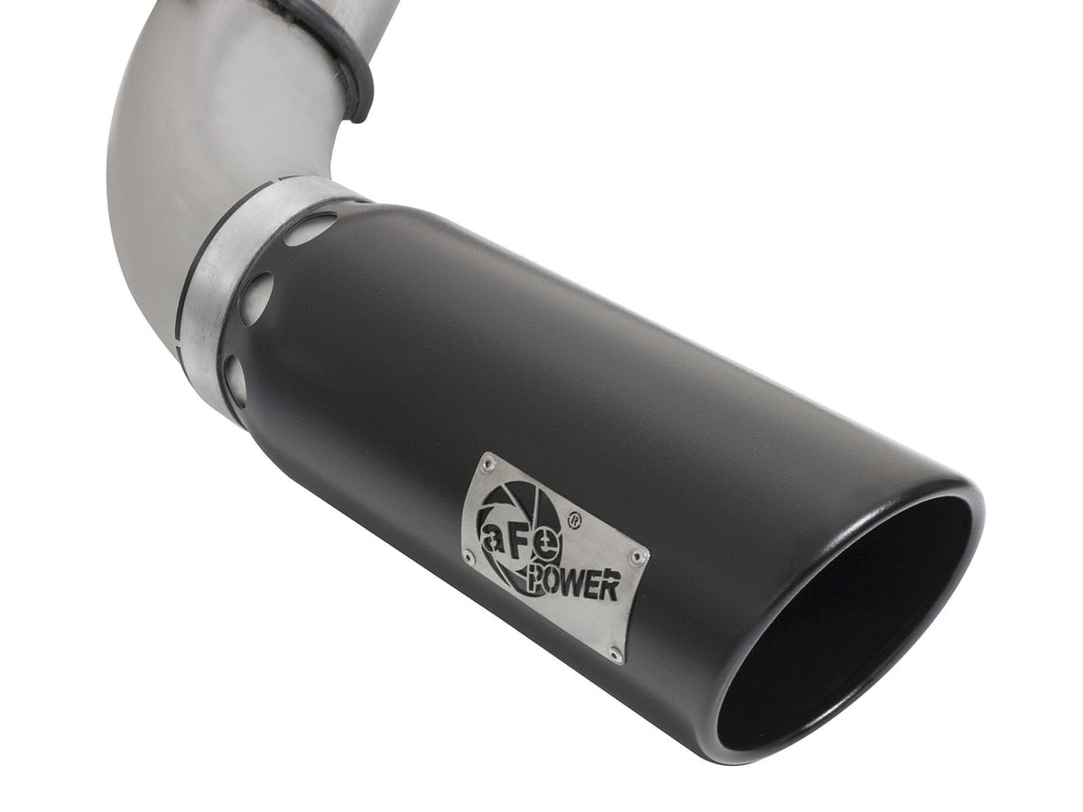 Large Bore-HD 5 Inch Dpf-Back Stainless Steel Exhaust System w/ Tip Nissan Titan Xd 16-19 V8-5.0L (td) aFe Power-10