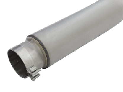Large Bore-HD 5 Inch Dpf-Back Stainless Steel Exhaust System w/ Tip Nissan Titan Xd 16-19 V8-5.0L (td) aFe Power-12