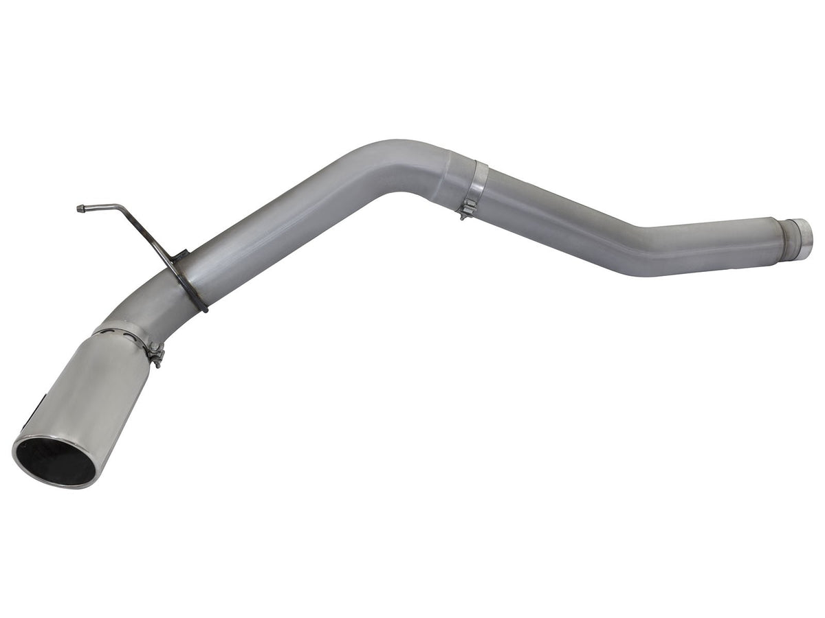 Large Bore-HD 5 Inch Dpf-Back Stainless Steel Exhaust System w/ Tip Nissan Titan Xd 16-19 V8-5.0L (td) aFe Power-1
