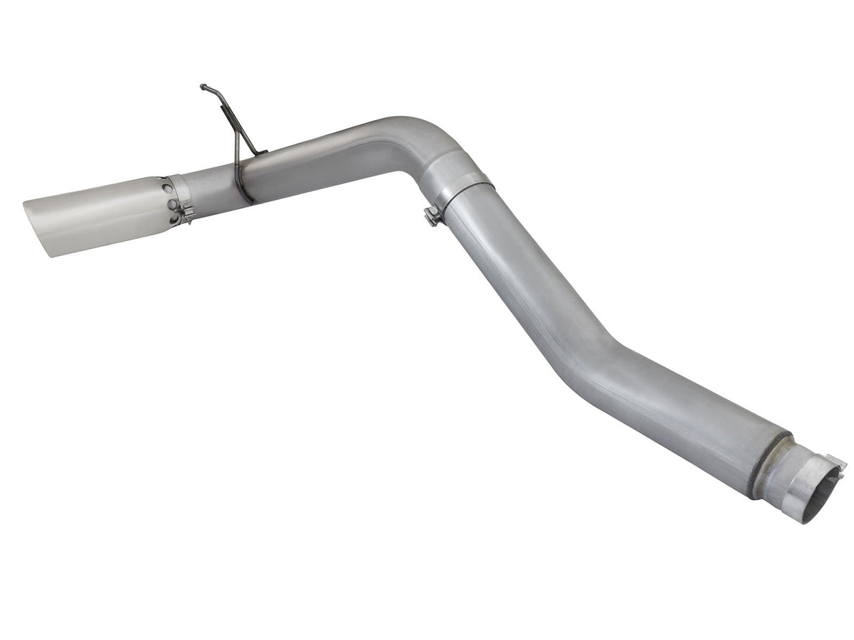 Large Bore-HD 5 Inch Dpf-Back Stainless Steel Exhaust System w/ Tip Nissan Titan Xd 16-19 V8-5.0L (td) aFe Power-2