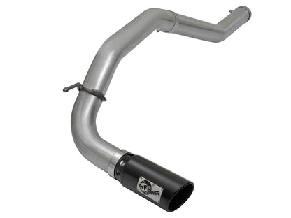 Large Bore-HD 4 Inch Dpf-Back Stainless Steel Exhaust System w/ Tip Nissan Titan Xd 16-19 V8-5.0L (td) aFe Power-7