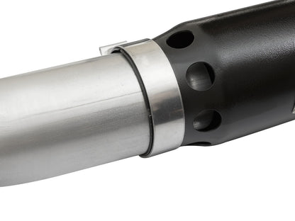 Large Bore-HD 4 Inch Dpf-Back Stainless Steel Exhaust System w/ Tip Nissan Titan Xd 16-19 V8-5.0L (td) aFe Power-11