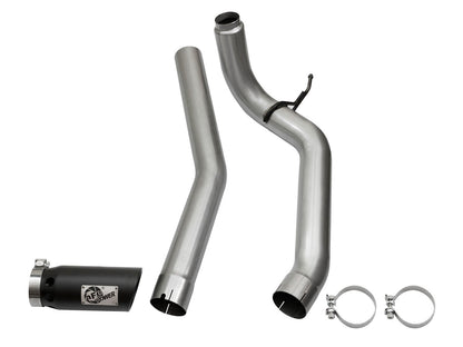 Large Bore-HD 4 Inch Dpf-Back Stainless Steel Exhaust System w/ Tip Nissan Titan Xd 16-19 V8-5.0L (td) aFe Power-13