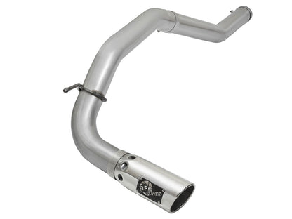 Large Bore-HD 4 Inch Dpf-Back Stainless Steel Exhaust System w/ Tip Nissan Titan Xd 16-19 V8-5.0L (td) aFe Power