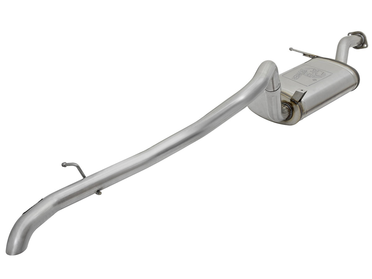 Mach Force-Xp 2-1/2 Inch 409 Stainless Steel Cat-Back Hi-Tuck Exhaust System Nissan Patrol (Y61) 01-19 L6-4.8L 22 ft-lbs Torque Gain aFe Power-1