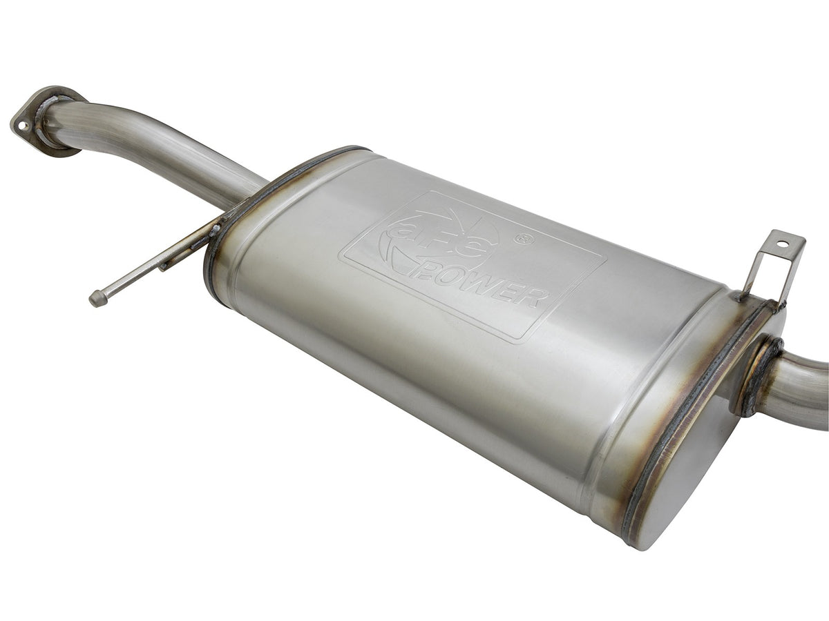 Mach Force-Xp 2-1/2 Inch 409 Stainless Steel Cat-Back Hi-Tuck Exhaust System Nissan Patrol (Y61) 01-19 L6-4.8L 22 ft-lbs Torque Gain aFe Power-2