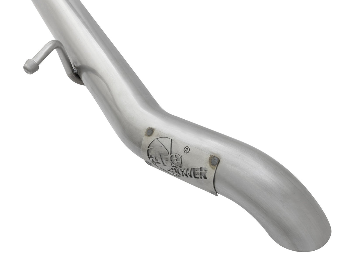 Mach Force-Xp 2-1/2 Inch 409 Stainless Steel Cat-Back Hi-Tuck Exhaust System Nissan Patrol (Y61) 01-19 L6-4.8L 22 ft-lbs Torque Gain aFe Power-3