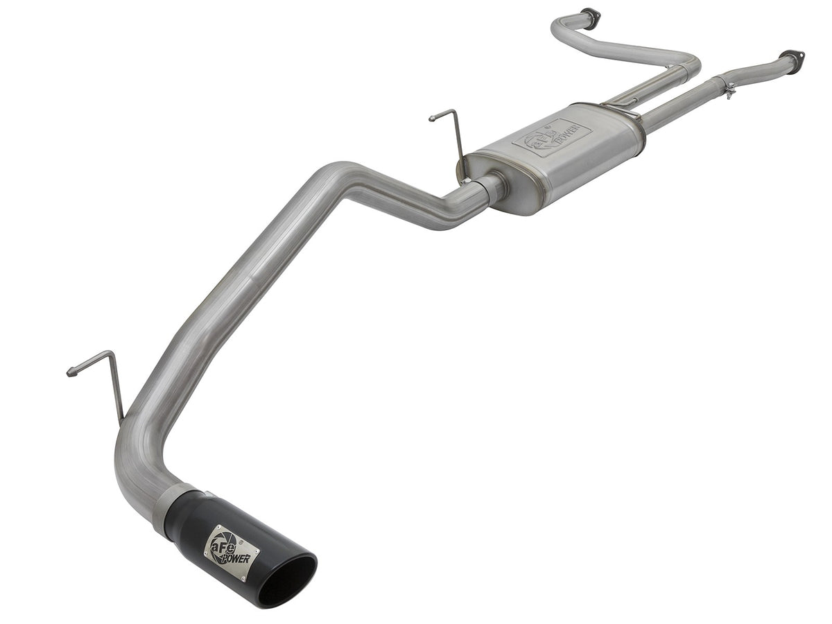Mach Force-Xp 2-1/2 Cat-Back Exhaust System w/ Tip Nissan Titan 17-24 V8-5.6L aFe Power-7