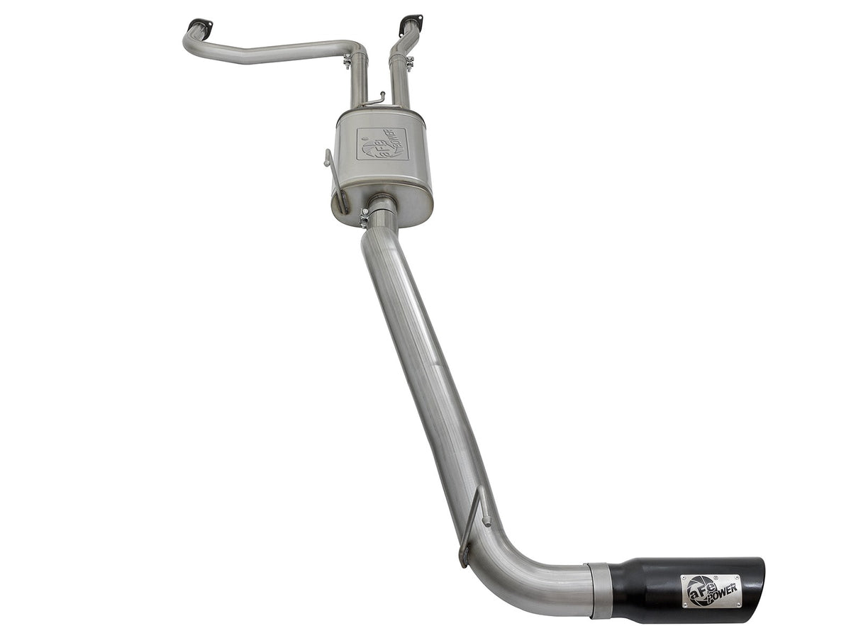 Mach Force-Xp 2-1/2 Cat-Back Exhaust System w/ Tip Nissan Titan 17-24 V8-5.6L aFe Power-8