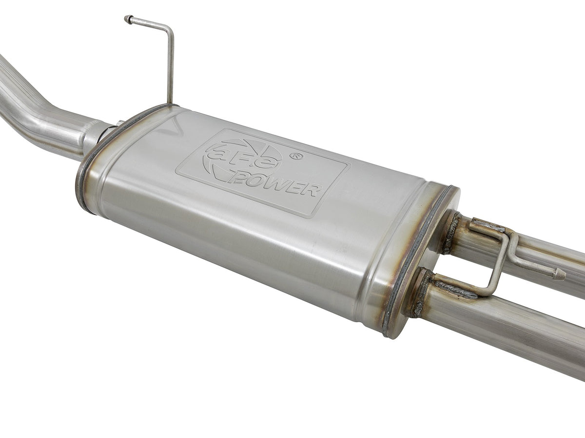 Mach Force-Xp 2-1/2 Cat-Back Exhaust System w/ Tip Nissan Titan 17-24 V8-5.6L aFe Power-10