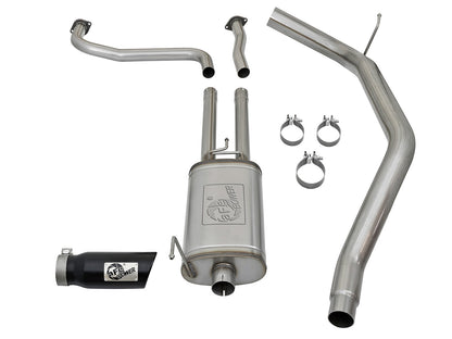 Mach Force-Xp 2-1/2 Cat-Back Exhaust System w/ Tip Nissan Titan 17-24 V8-5.6L aFe Power-12