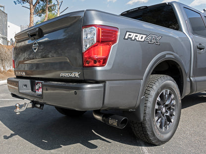 Mach Force-Xp 2-1/2 Cat-Back Exhaust System w/ Tip Nissan Titan 17-24 V8-5.6L aFe Power-13