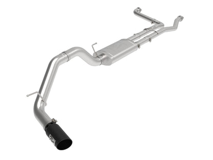 Mach Force-Xp 3 Inch to 4 Inch 409 Stainless Steel Cat-Back Exhaust System Nissan Titan Xd 16-24 V8-5.6L aFe Power-5