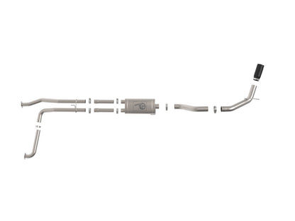 Mach Force-Xp 3 Inch to 4 Inch 409 Stainless Steel Cat-Back Exhaust System Nissan Titan Xd 16-24 V8-5.6L aFe Power-8
