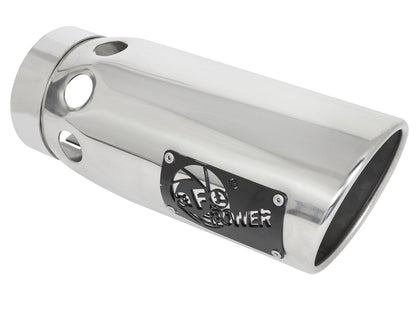 Mach Force-Xp 3 Inch to 4 Inch 409 Stainless Steel Cat-Back Exhaust System Nissan Titan Xd 16-24 V8-5.6L aFe Power-1