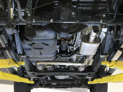 Rock Basher 2-1/2 Inch 409 Stainless Steel Cat-Back Hi-Tuck Exhaust System Nissan Frontier 22-26 V6-3.8L aFe Power-4