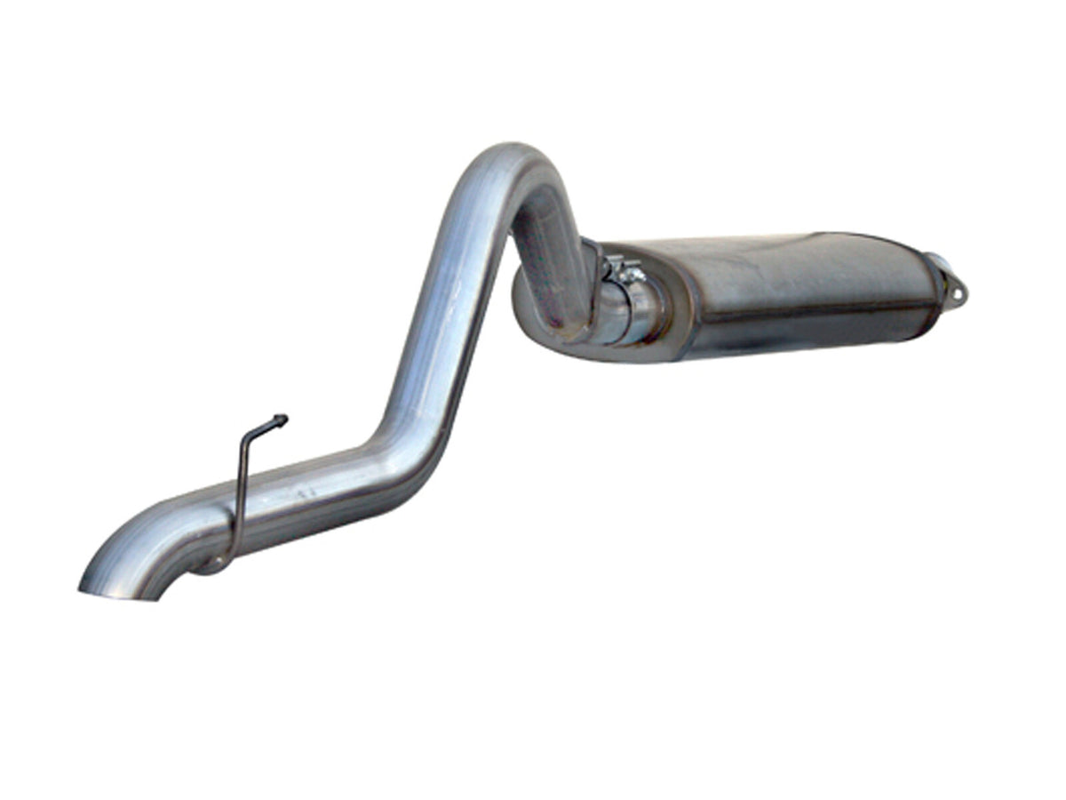 Mach Force-Xp 3 Inch 409 Stainless Steel Cat-Back Hi-Tuck Exhaust System Jeep Wrangler (YJ) 91-95 L6-4.0L aFe Power