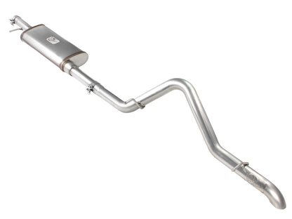 Mach Force-Xp 3 Inch 409 Stainless Steel Cat-Back Hi-Tuck Exhaust System Jeep Wrangler (JK) 12-18 V6-3.6L aFe Power