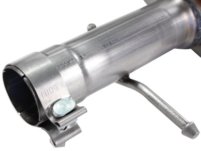 Mach Force-Xp 3 Inch 409 Stainless Steel Cat-Back Hi-Tuck Exhaust System Jeep Wrangler (JK) 12-18 V6-3.6L aFe Power-4