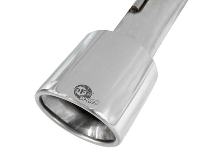 Large Bore-HD 2-1/2 Inch 409 Stainless Steel Dpf-Back Exhaust System W/O Resonators Jeep Grand Cherokee (WK2) 14-19 V6-3.0L (td) EcoDiesel aFe Power-3