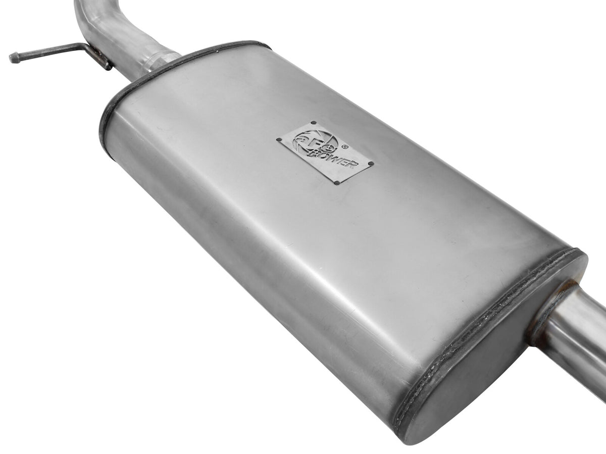 Mach Force-Xp 3 Inch 409 Stainless Steel Cat-Back Exhaust System Jeep Commander (Xk) 06-09 V8-4.7L aFe Power-4