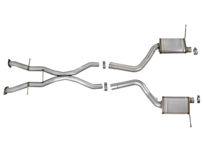 Mach Force-Xp 3 Inch 409 Stainless Steel Cat-Back Exhaust System Jeep Grand Cherokee (WK2) 12-21 V8-6.4L/V8-6.2L (sc) Hemi aFe Power-4