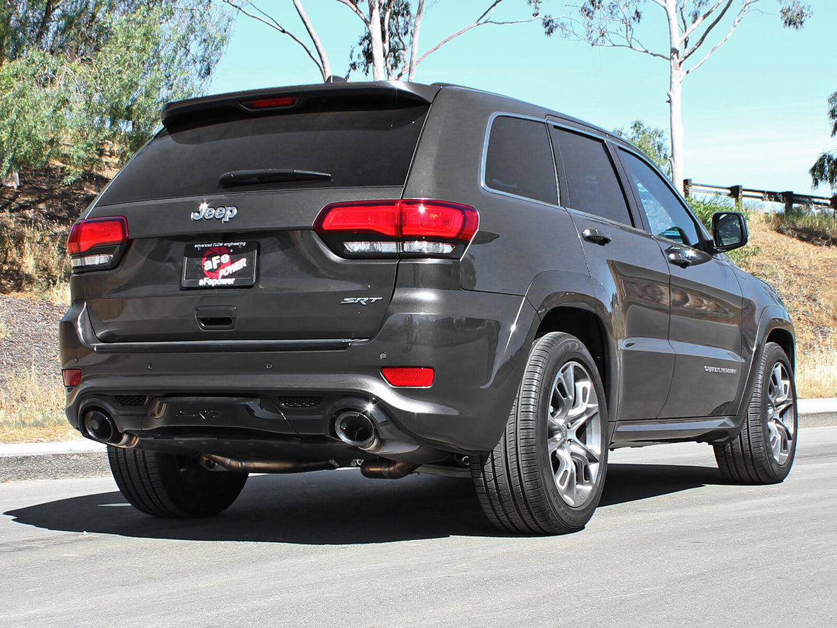 Mach Force-Xp 3 Inch 409 Stainless Steel Cat-Back Exhaust System Jeep Grand Cherokee (WK2) 12-21 V8-6.4L/V8-6.2L (sc) Hemi aFe Power-5