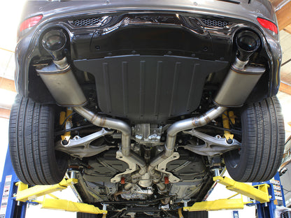 Mach Force-Xp 3 Inch 409 Stainless Steel Cat-Back Exhaust System Jeep Grand Cherokee (WK2) 12-21 V8-6.4L/V8-6.2L (sc) Hemi aFe Power-6